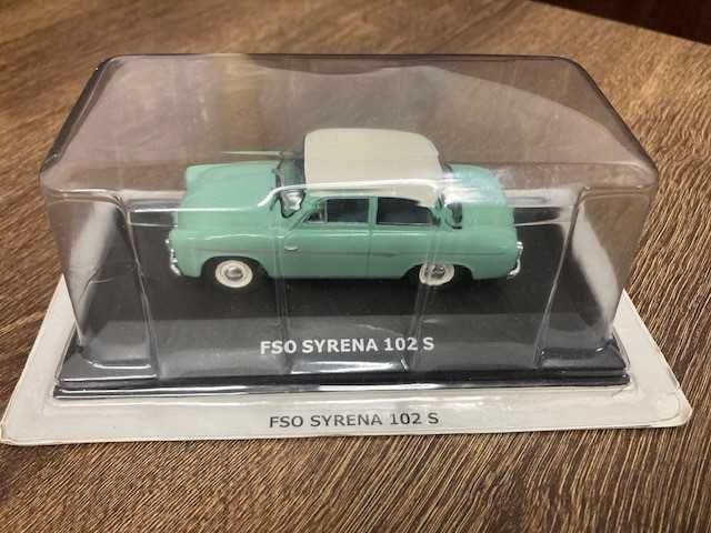 Model kolekcjonerski FSO Syrena 102S  skala 1:43
