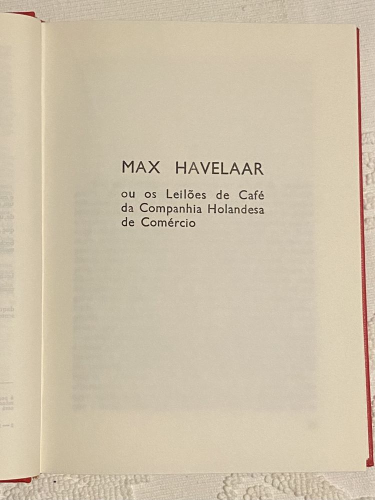 Max Havelaar ou os Leilões de Café… de Multatuli