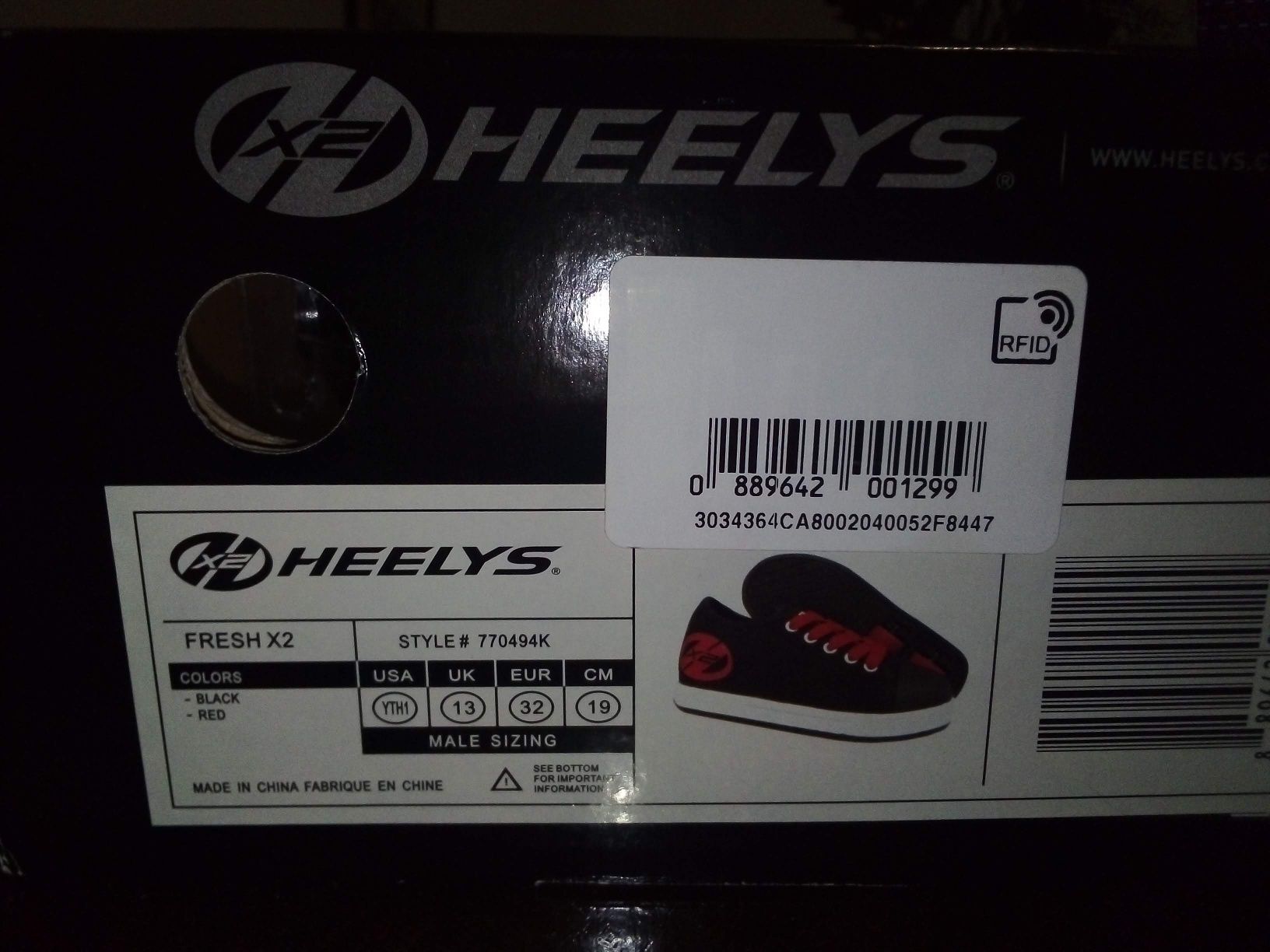 Ténis Heelys Fresh 2X (com rodas)