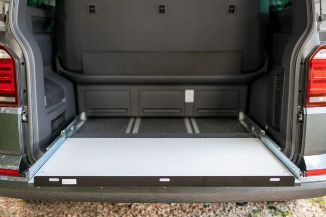 Wysuwana szuflada VW California multivan zabudowa california platforma