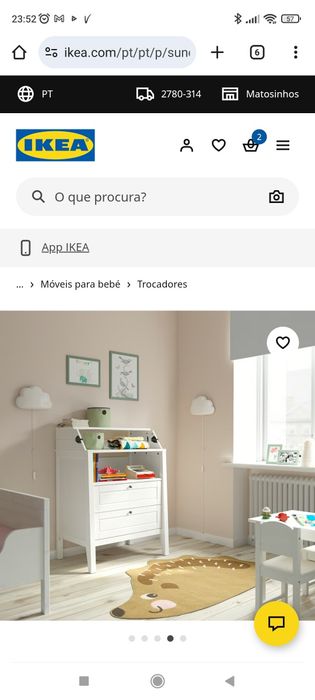 Trocador muda Fraldas IKEA