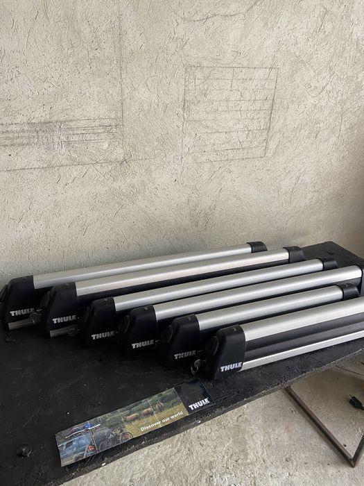 Кріплення Thule на 4 6 пари лижі креплени лыжное туле deluxe 727 726