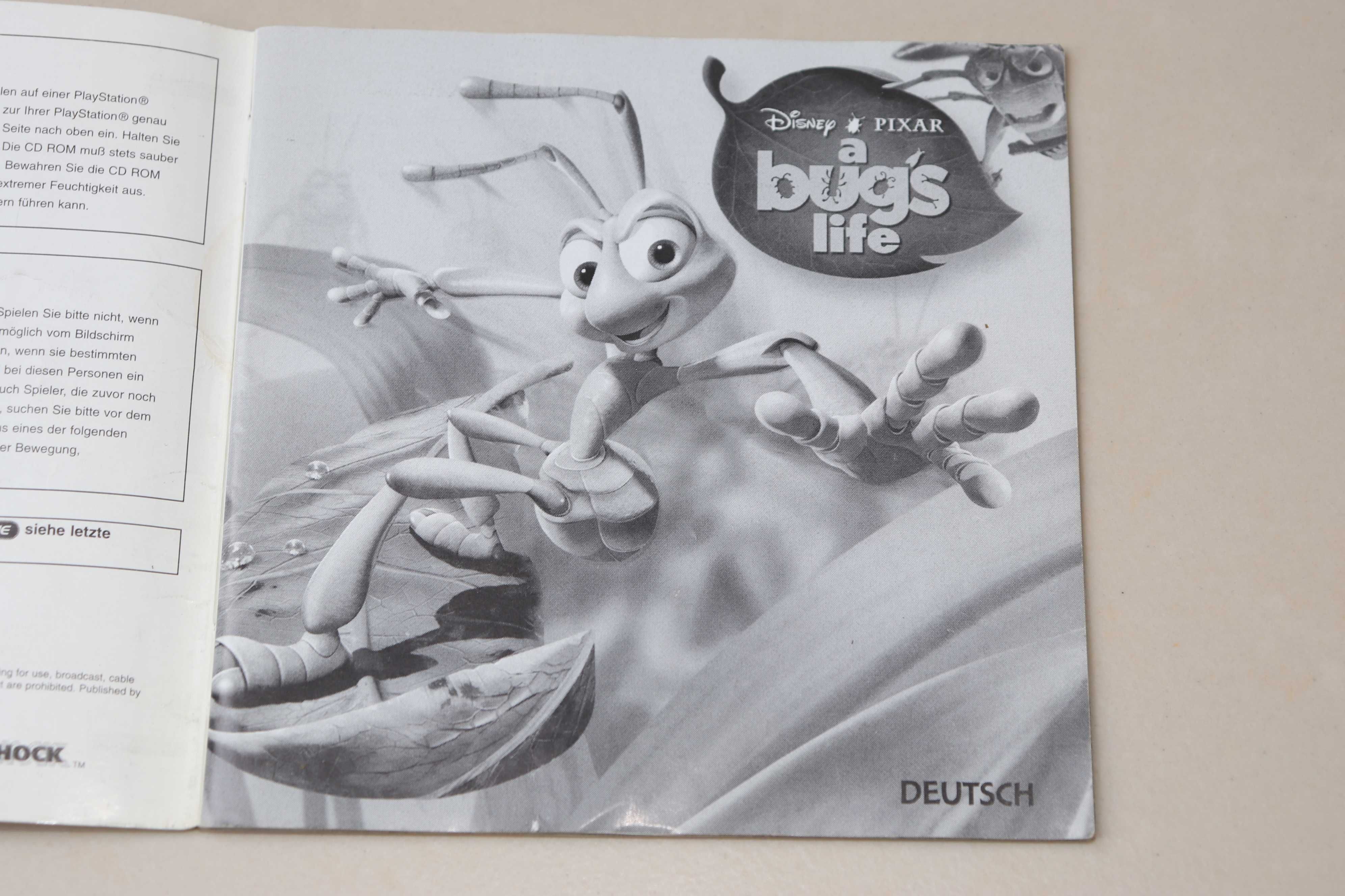 A Bug's Life PSX BOX Używana DE