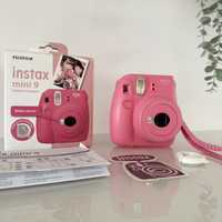 Instax mini 9 cor de rosa