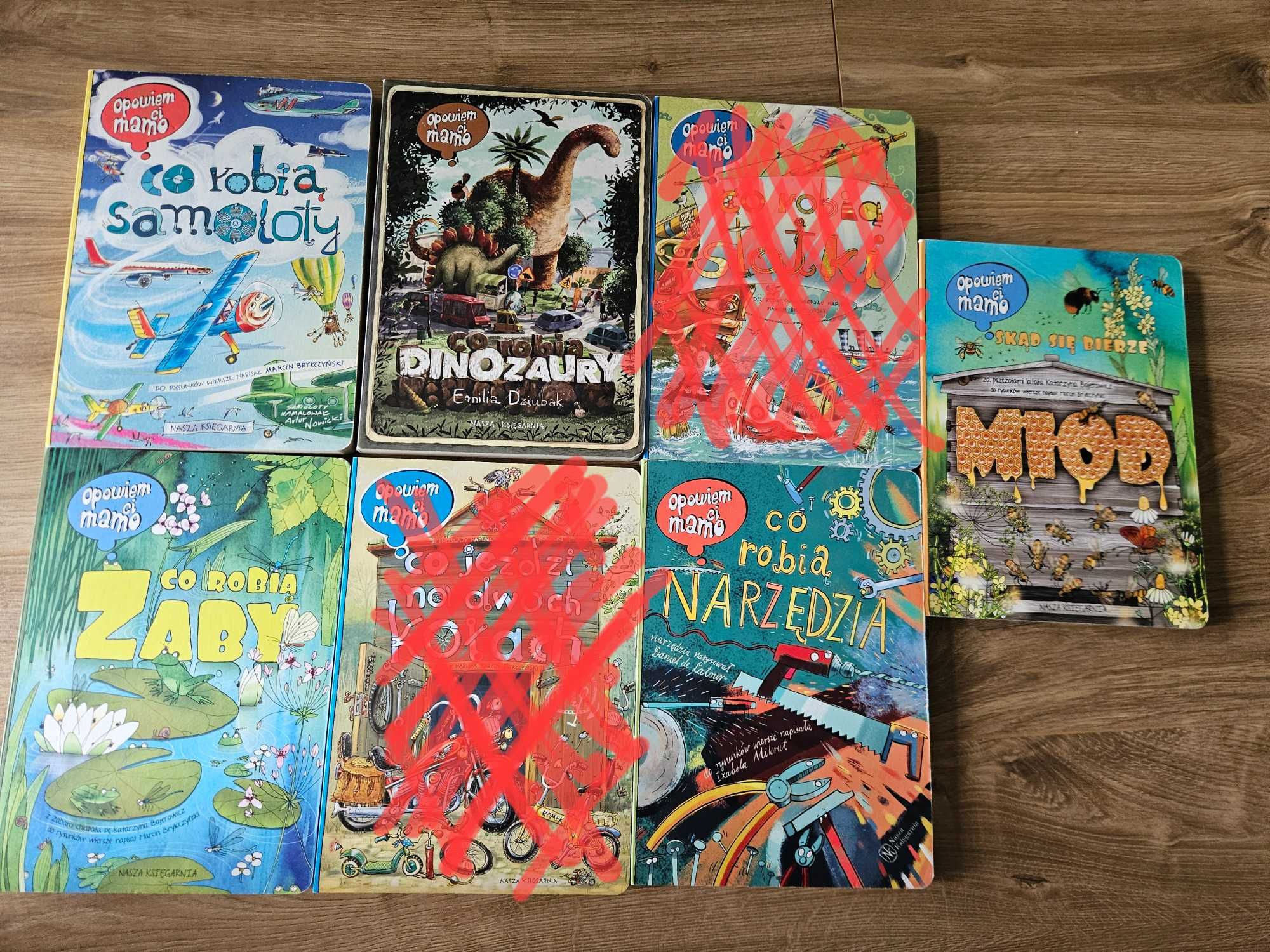 Opowiem Ci mamo co robią samoloty, dinozaury, zestaw