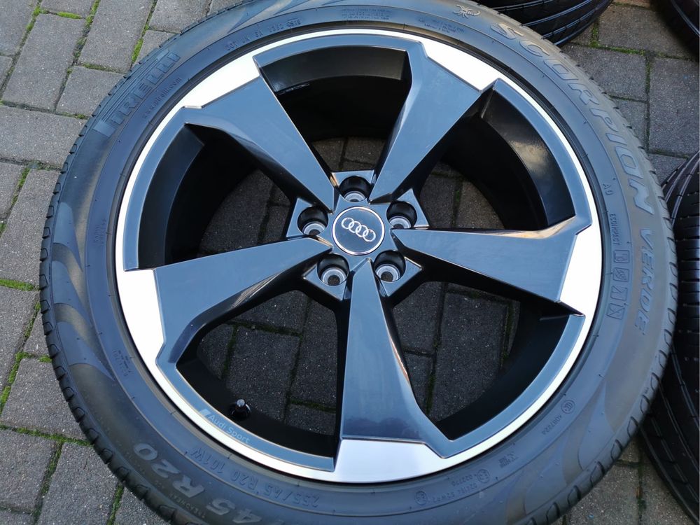 5x112 Koła Letnie R20 AUDI Rotor Q5 SQ5 8R0 80A ET39 255/45 Pirelli