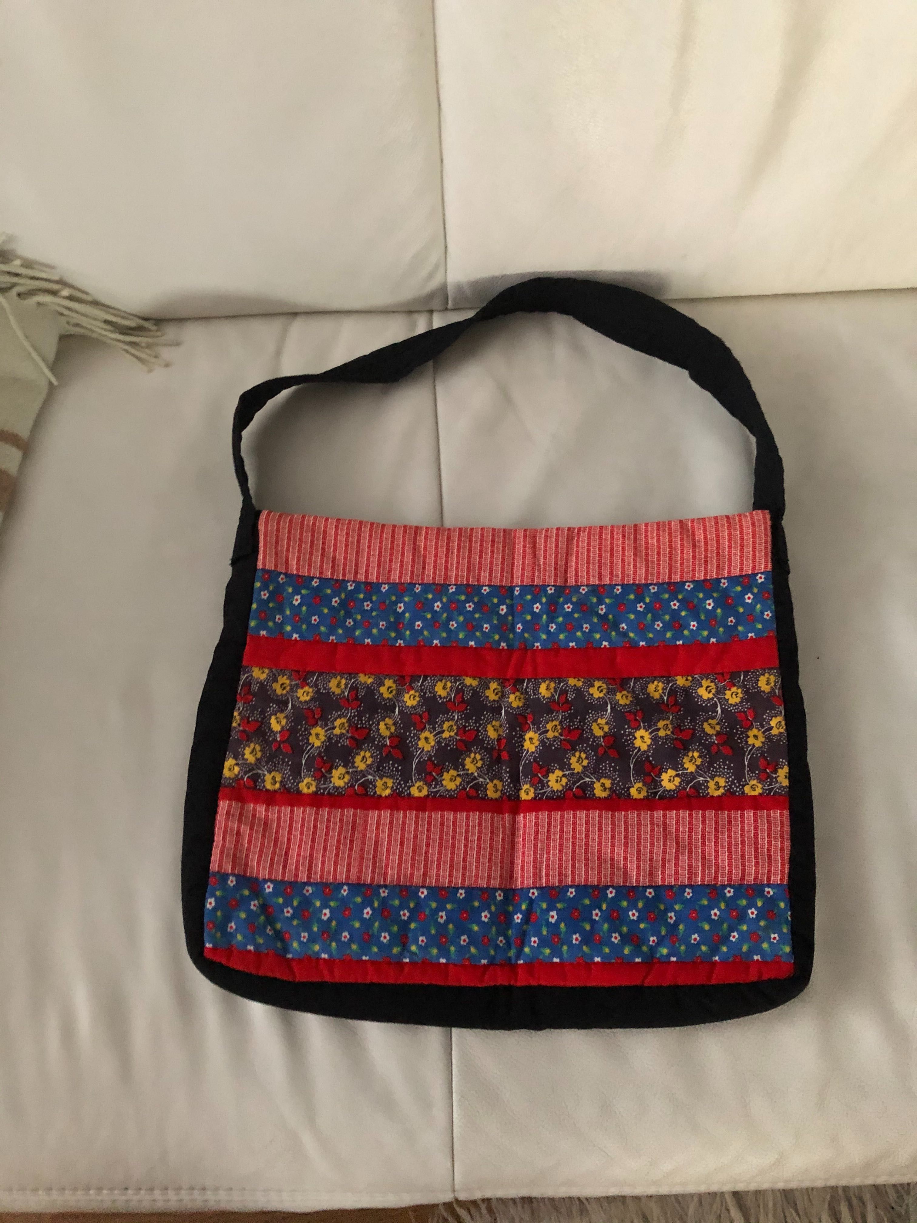 Torba shopper patchwork bawełna Maroko