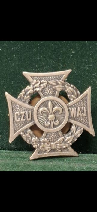 Czuwaj odznaka harcerska prl