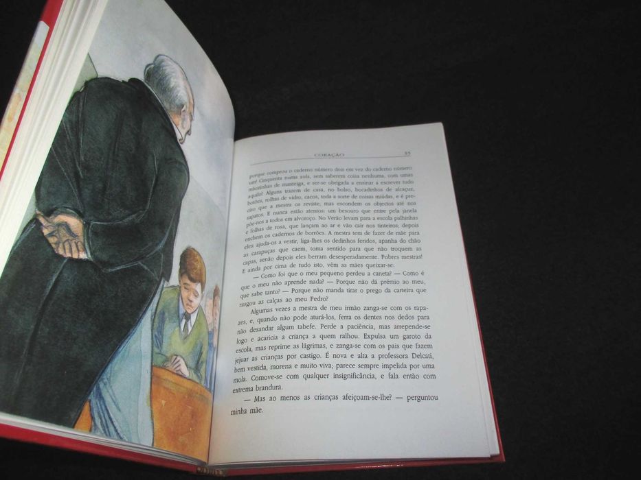 Livro Coração Edmundo de Amicis Ilustrado