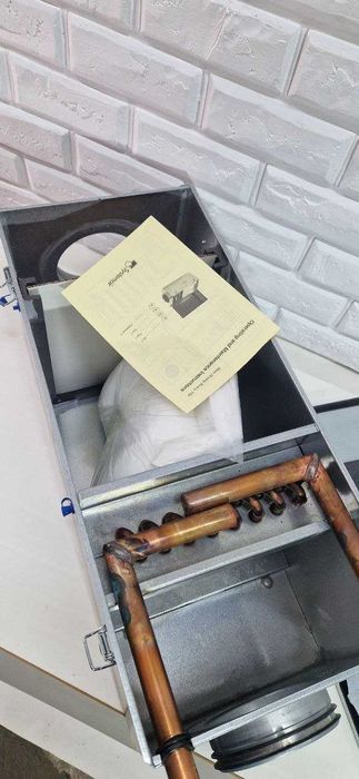 Нагреватель канальный водяной с фильтром Systemair VBF 125