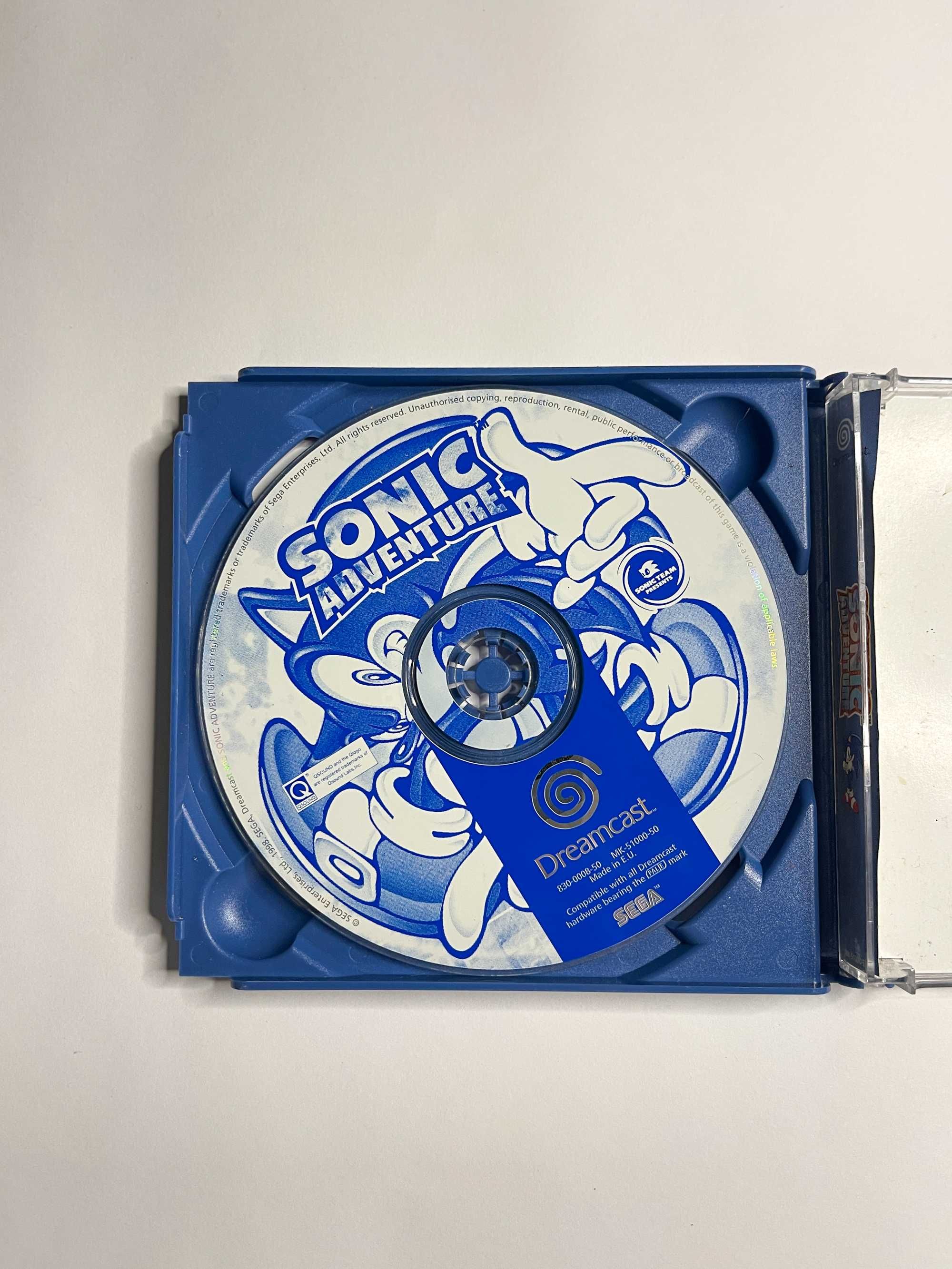 JOGOS Dreamcast - Sonic Adventure / Shenmue Passaport /Chu Chu Rocket!