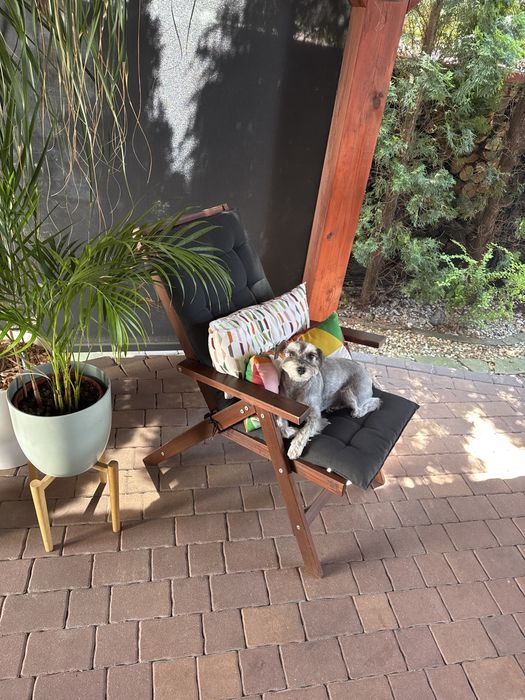 Zestaw mebli ogrodowych applaro - rozkładany stół - komplet