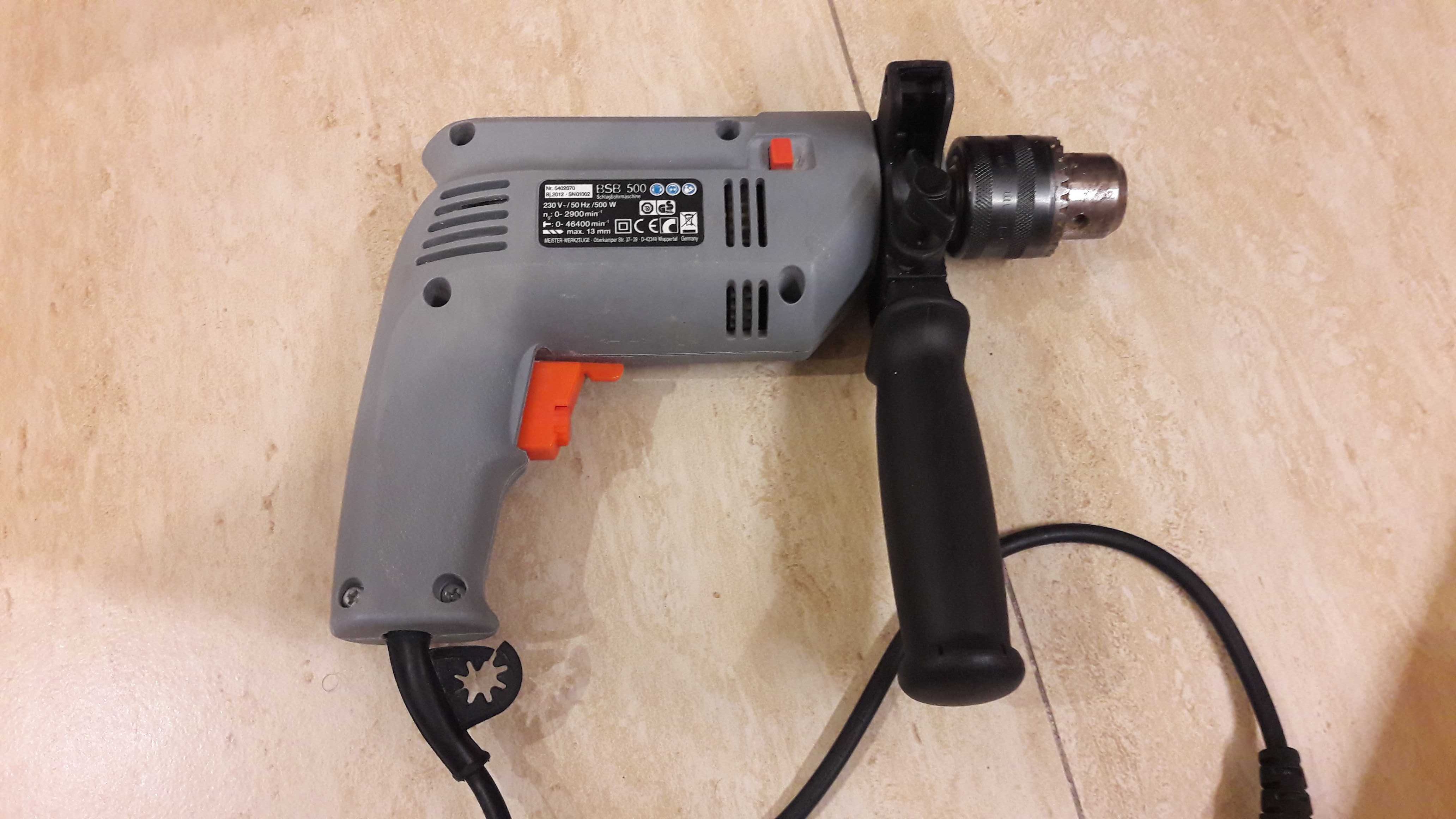 Wiertarka udarowa meister basic BSB 500