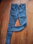 Spodnie jeansy skinny jeans mid waist 34