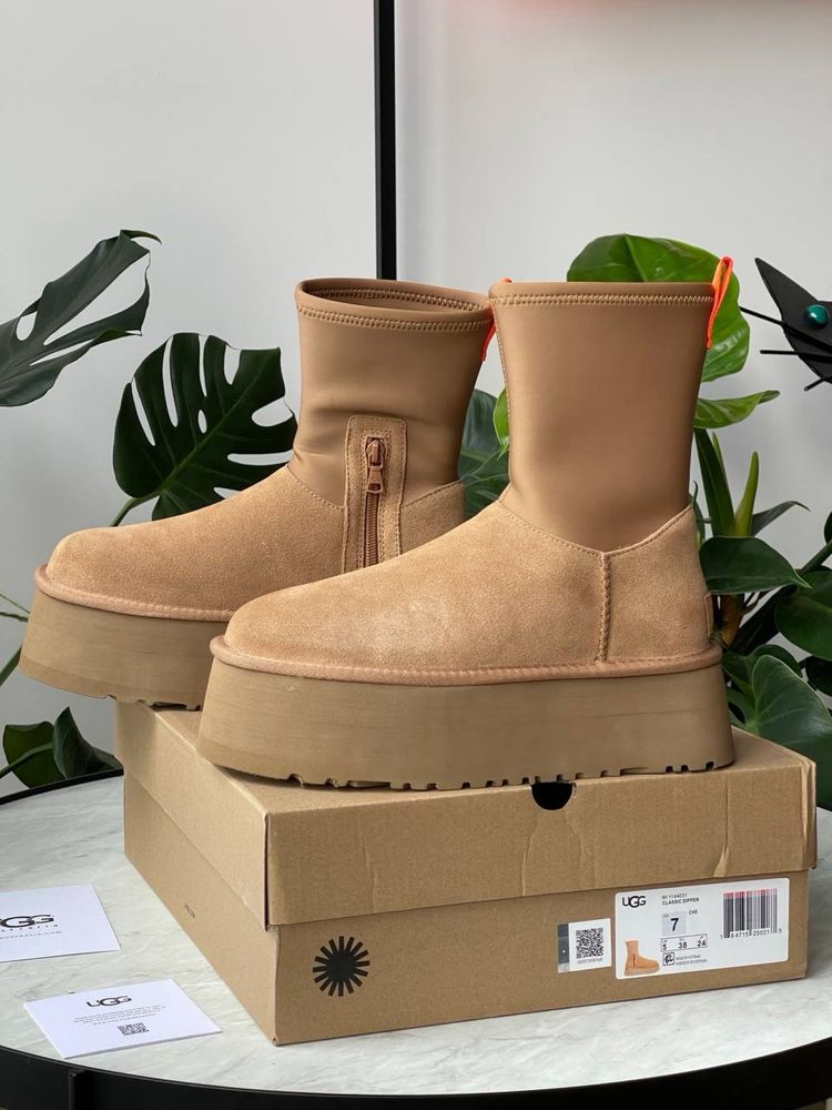 БЕЗ ПЕРЕДОПЛАТ‼️ Зимові жиночі UGG Classic Mini Dipper угі міні діпер