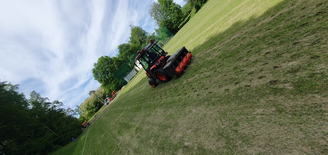 Aerator areator pasywny do boisk i trawników