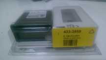 Contador digital Kubler 433/3859 com 8 dígitos novos.