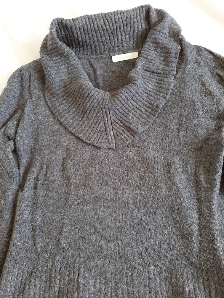 Bluzka sweter szary r. M/L