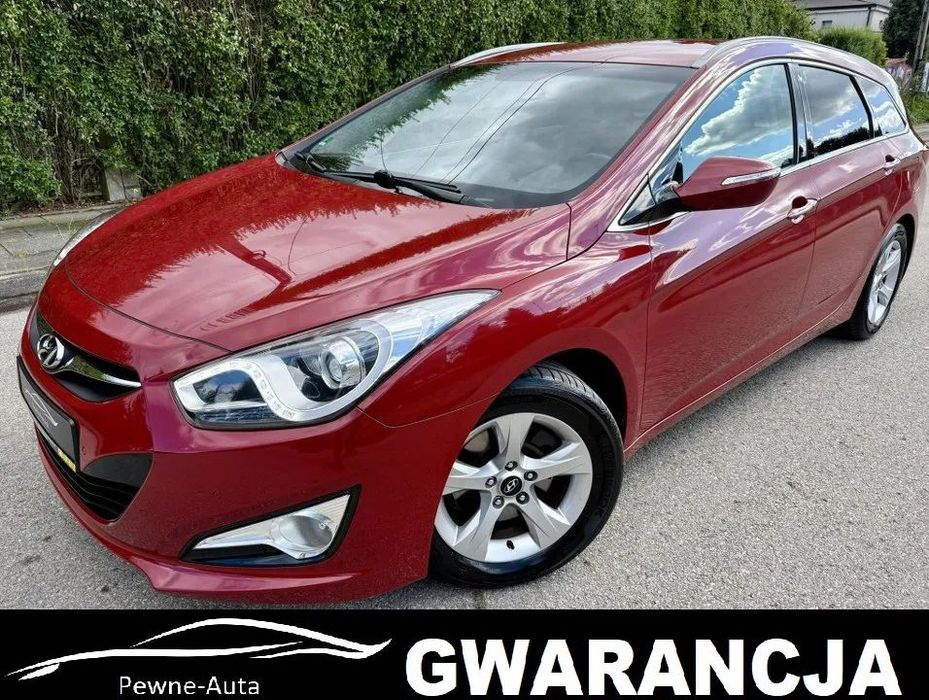 Hyundai i40 2.0i LPG Klimatronik Grz.Fotele+Kierownica LED 2xPDC ALU Nowa Butla Op