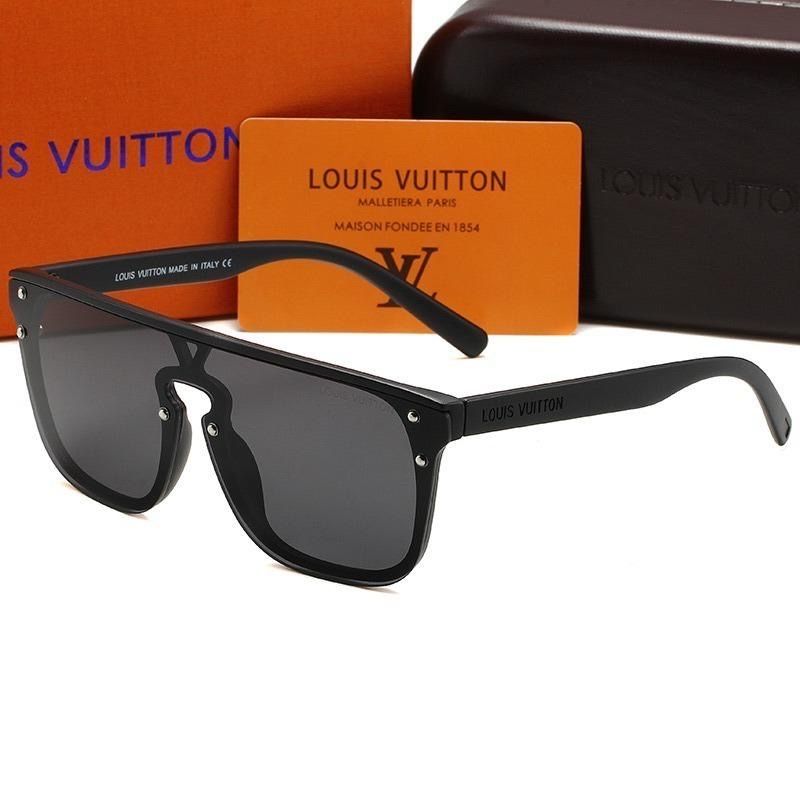 Okulary przeciwsłoneczne męskie Louis Vuitton LV czarne