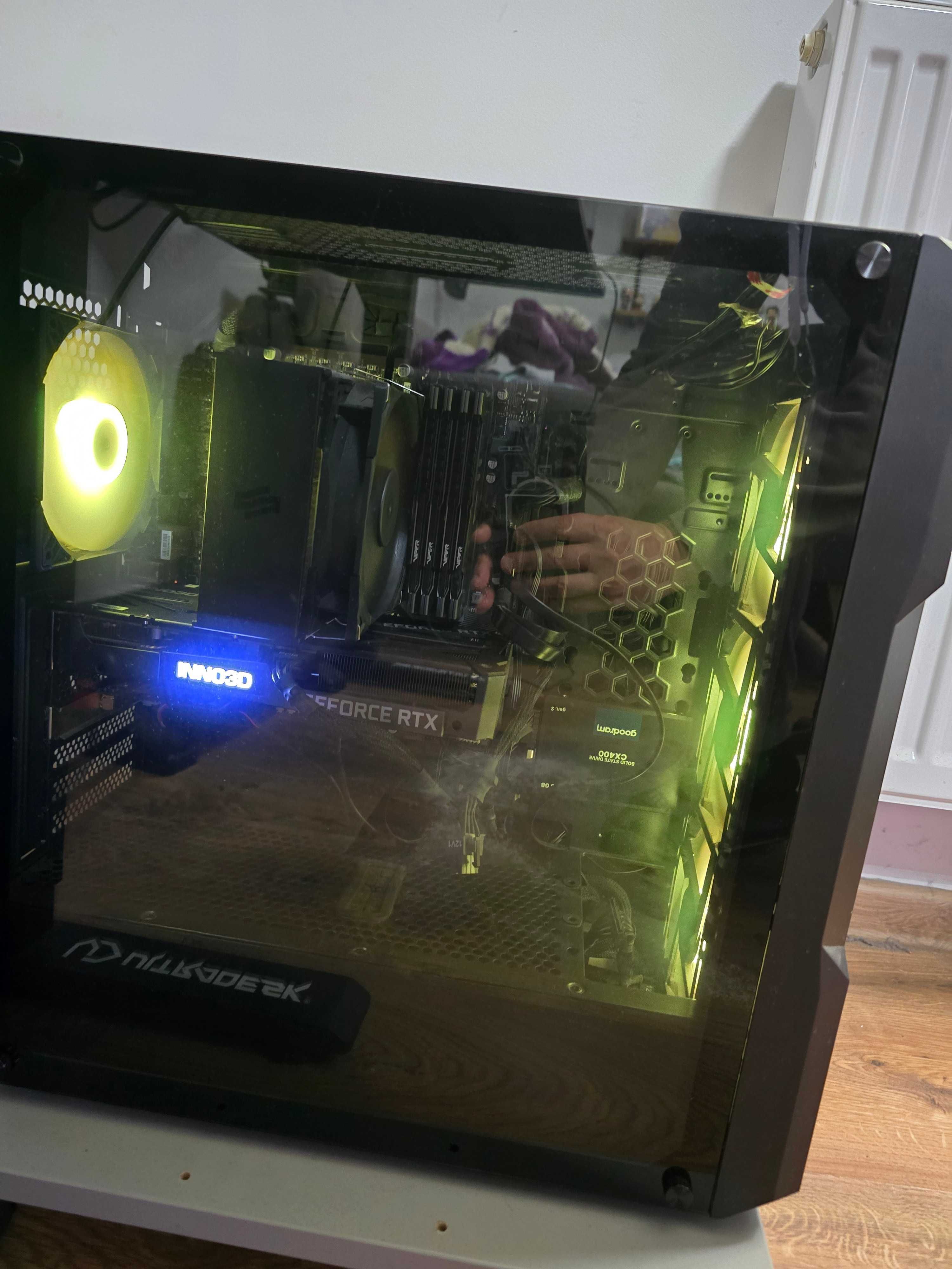 Komputer Gamingowy i5 12400F, RTX 3060Ti 32GB ramu