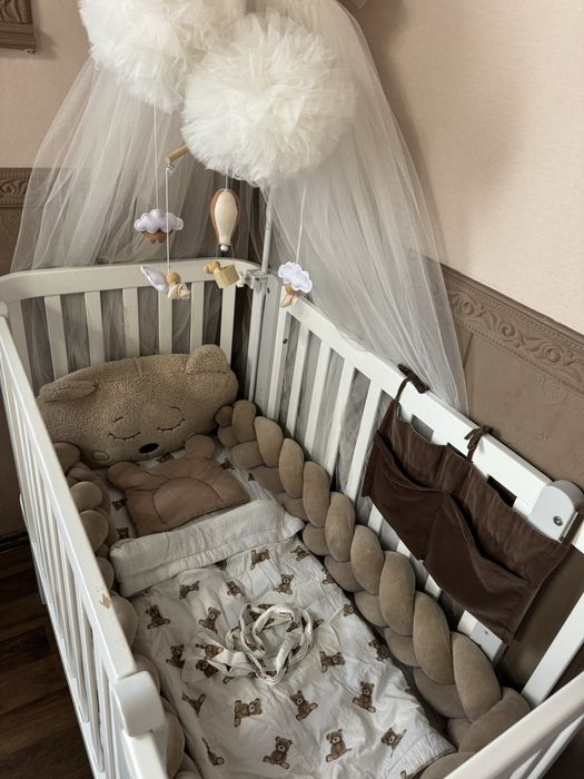 Дитяча кроватка Верес з маятником