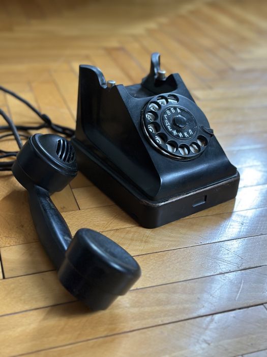 Телефон ретро дисковий vef 1957 рік