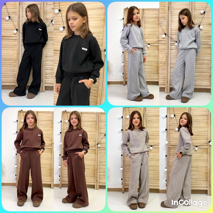 Теплий костюм для дівчинки/140,146,152,158,164