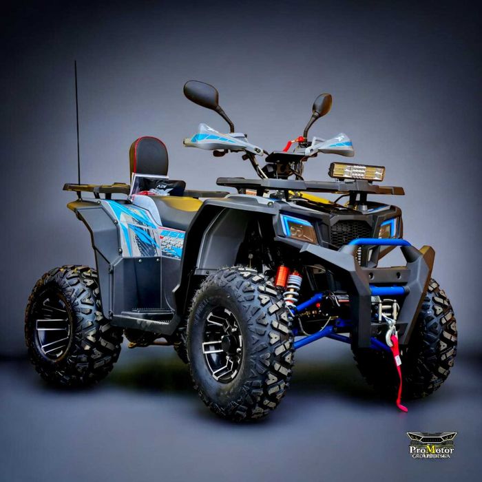 quad XTR FARMER 250 xxl // WYCIĄGARKA / FULL 2025 Jakość PŁUG ProMotor