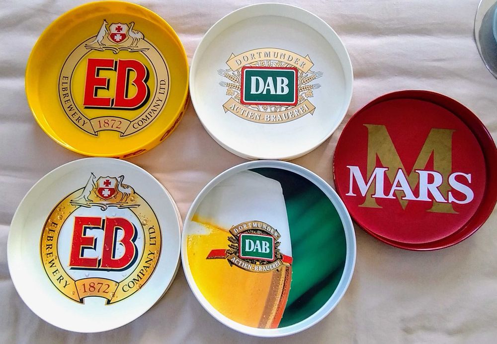 Taca do piwa EB biała.