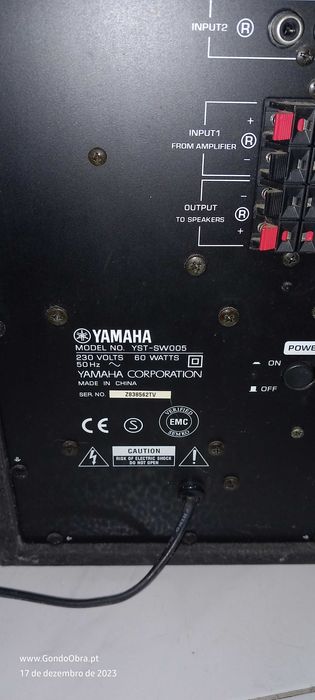 Home cinema 5.1 yamaha
