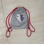 Worek na wf na buty cekiny odwracalne plecak workoplecak