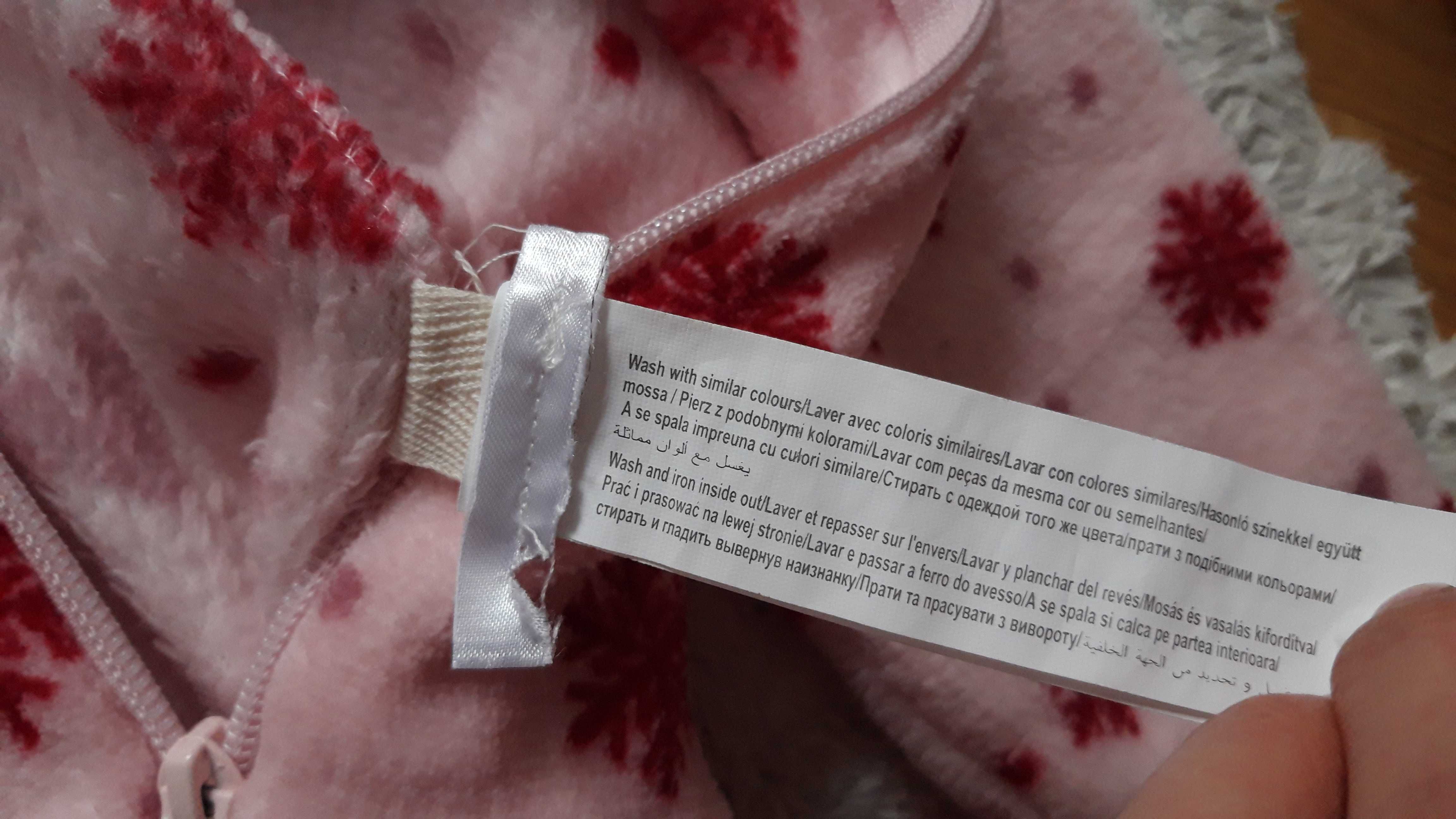 Kigurumi onesie różowe świąteczne