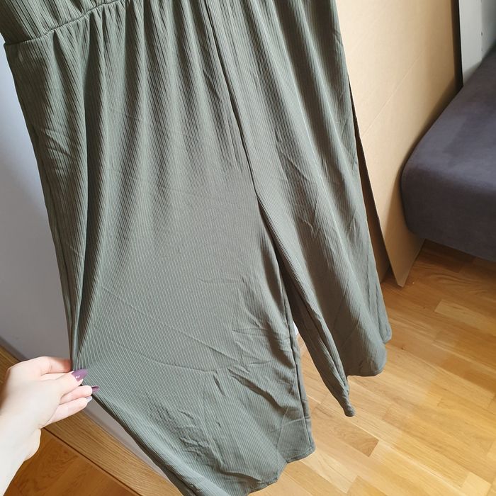 Damski kombinezon z długimi spodniami r.XL khaki