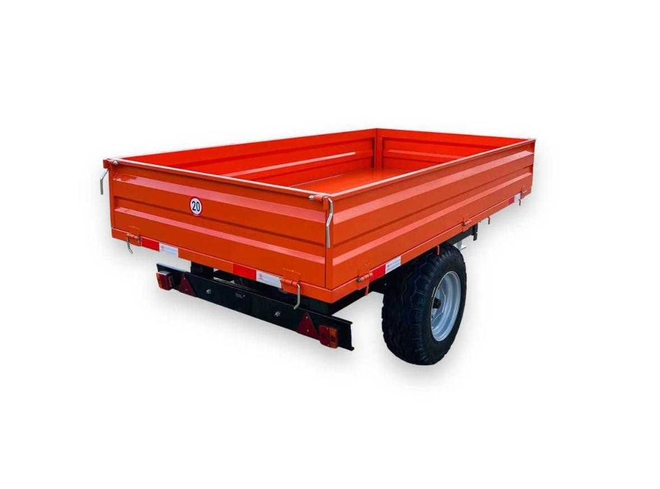 Przyczepa mega solidna , z kierem "Sansen 3T2W" , DMC 3500kg