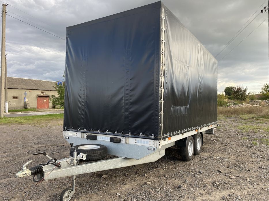 Причіп бортовий тентований