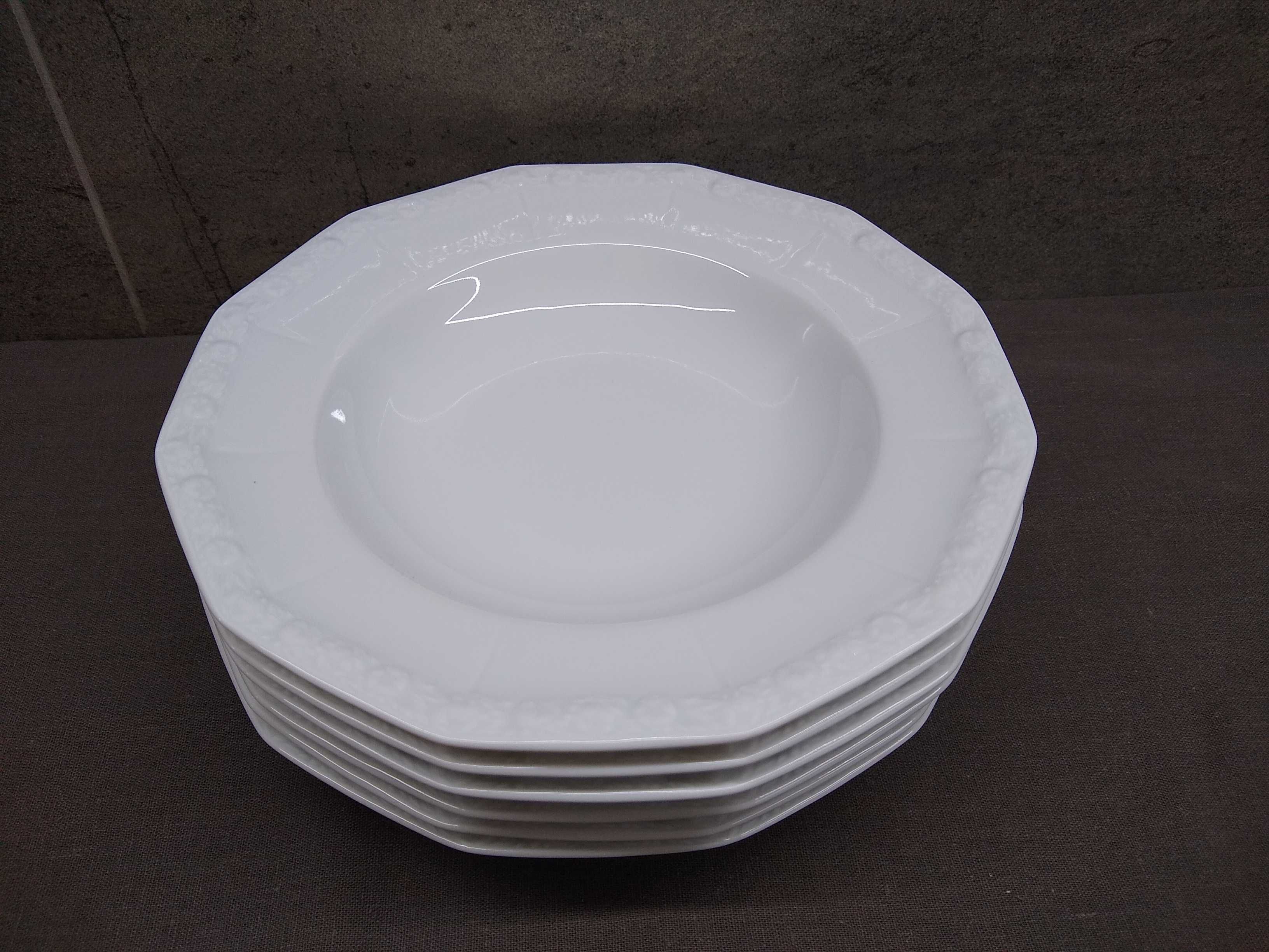 Talerz głęboki Rosenthal Biała Maria Classic 6 szt