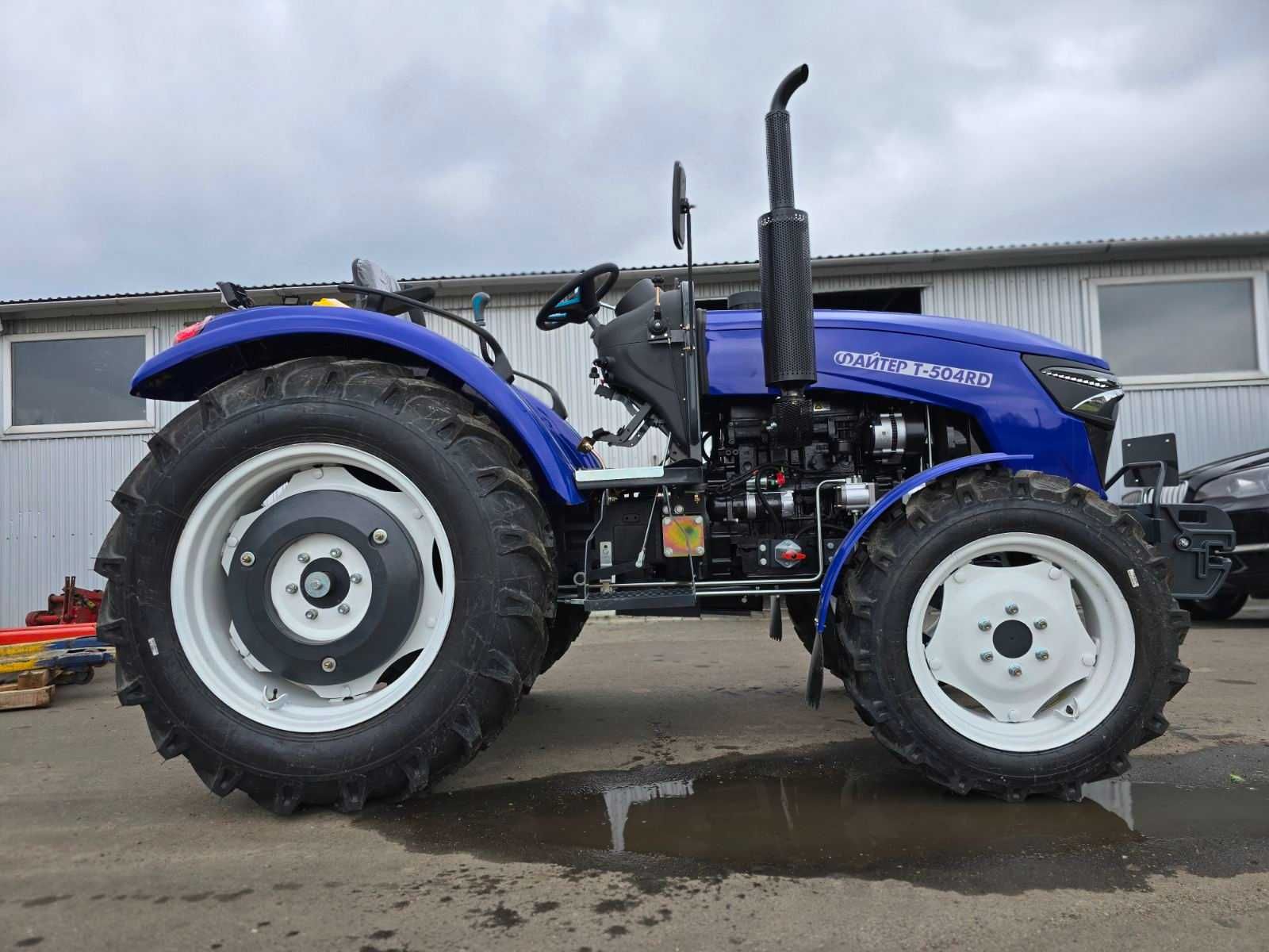Кращий Мінітрактор Файтер Т-504RDX |50 кс |повний привід 4х4 |Реверс |