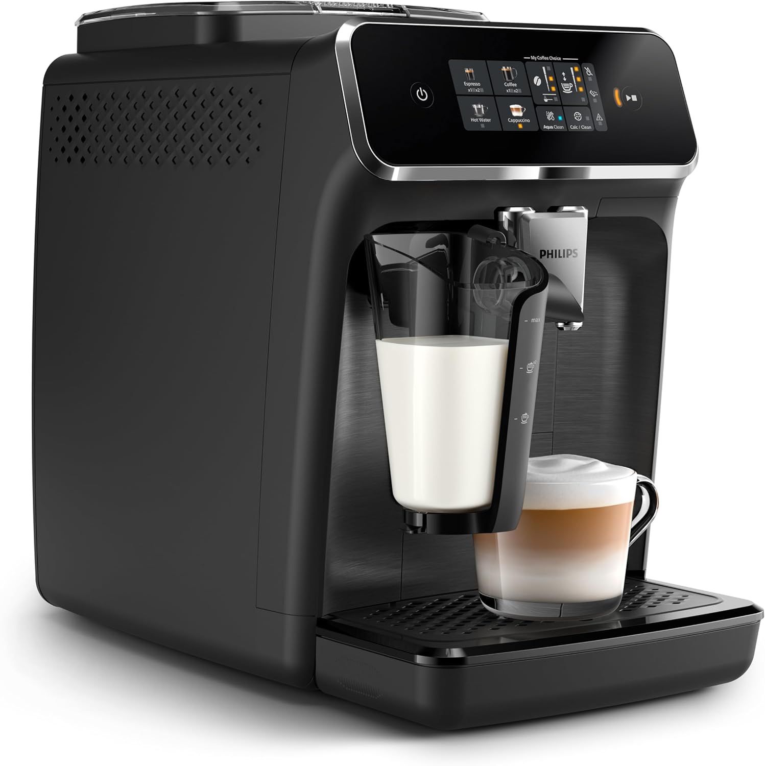Automatyczny ekspres ciśnieniowy Philips 2330/10 LatteGo 1500 W czarny