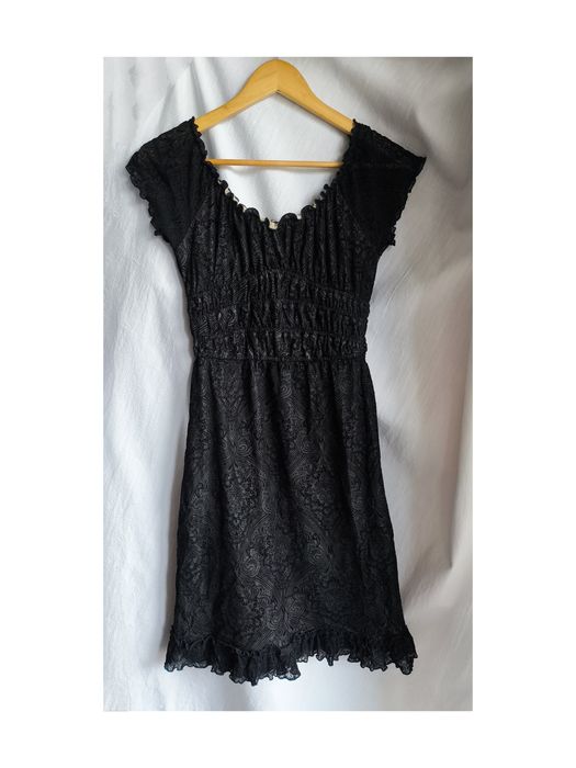 Sukienka czarna koronka 36 S 8 - 38 M 10