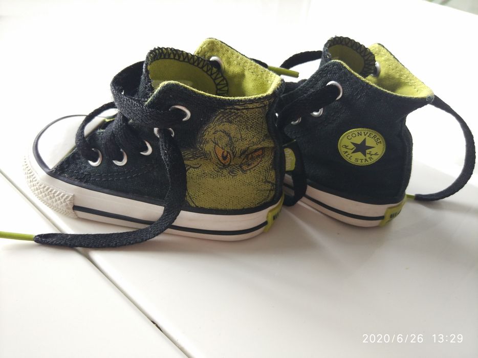 Trampki wysokie Converse chłopięce 20