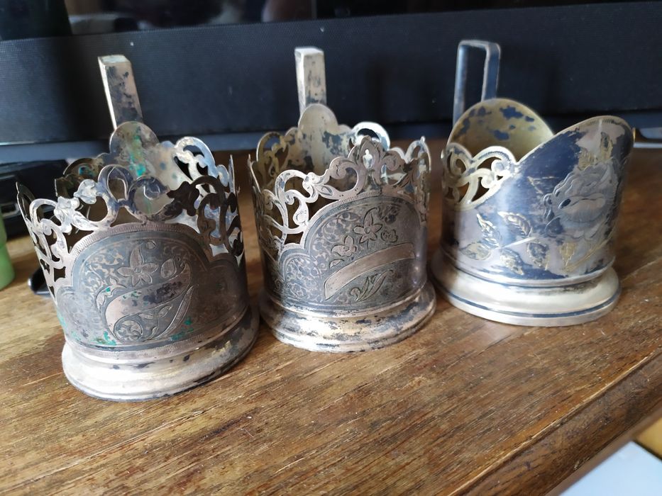 Предметы  серебренные