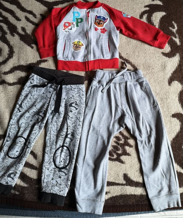 Bluza Psi patrol i 2 pary spodni