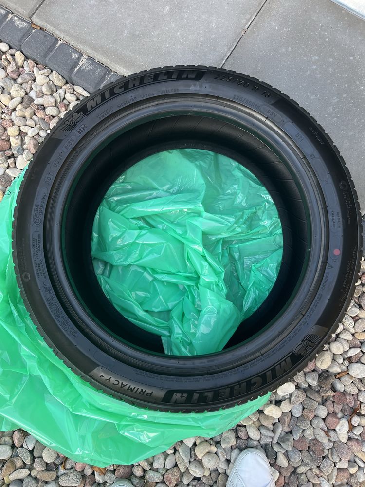 Opony Michelin 225/50R18 V Primacy 4 nowe