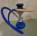 Shisha - Azul, Prateada e madeira