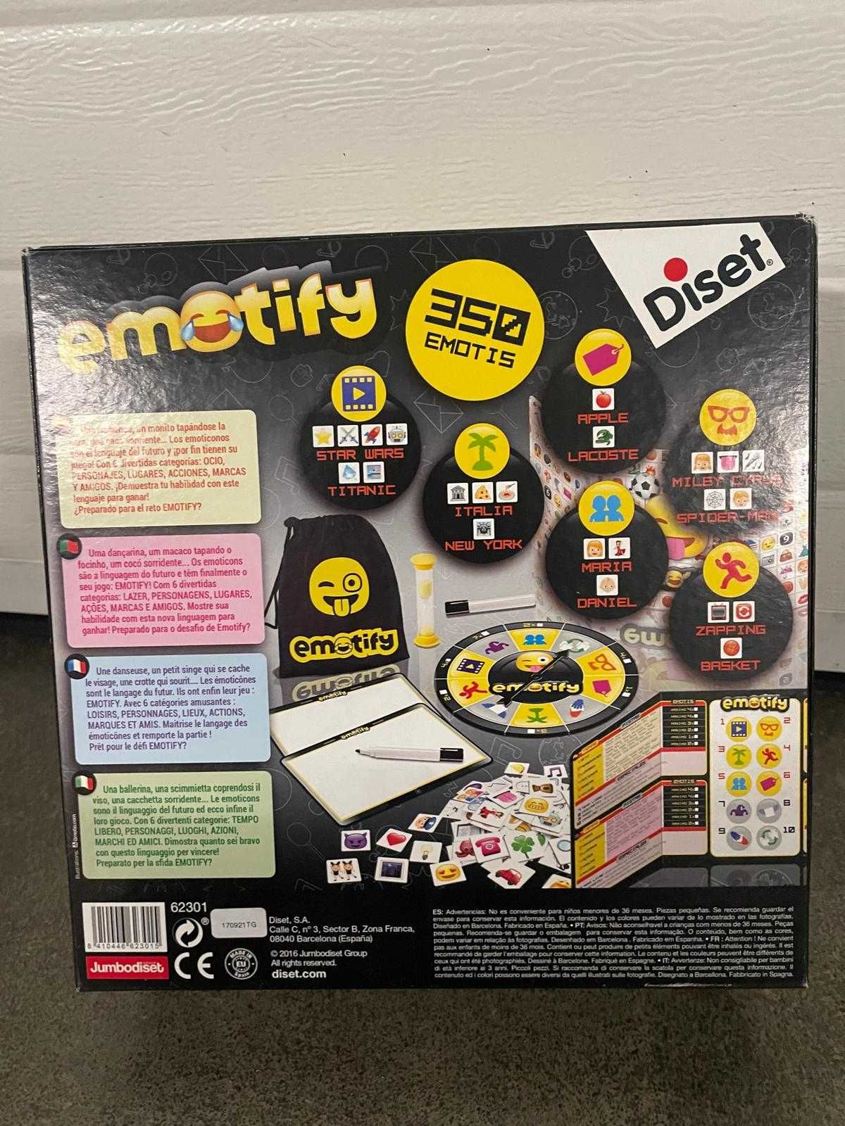 Jogo de Tabuleiro Emotify