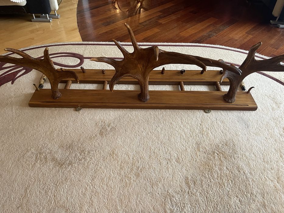 Вішак з ріг лося