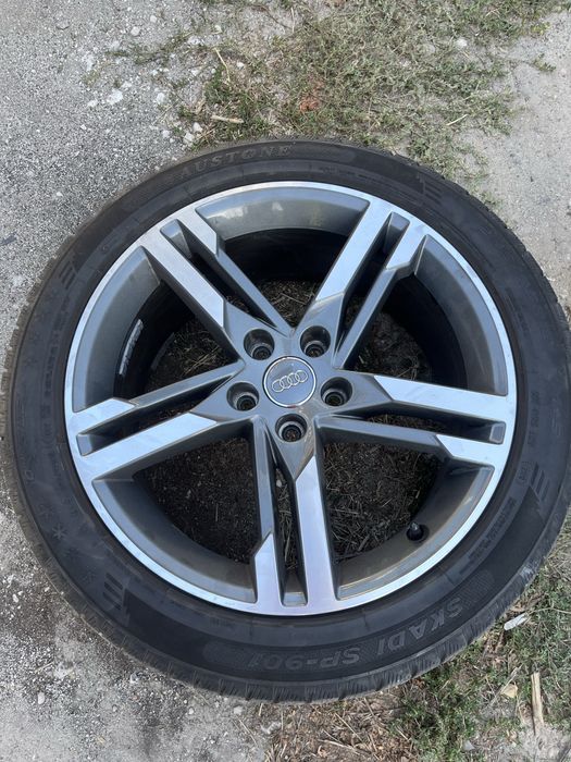 Диски Audi а4 b9 S-line r18 5х112 ЕТ40. Шини зима Austone skadi