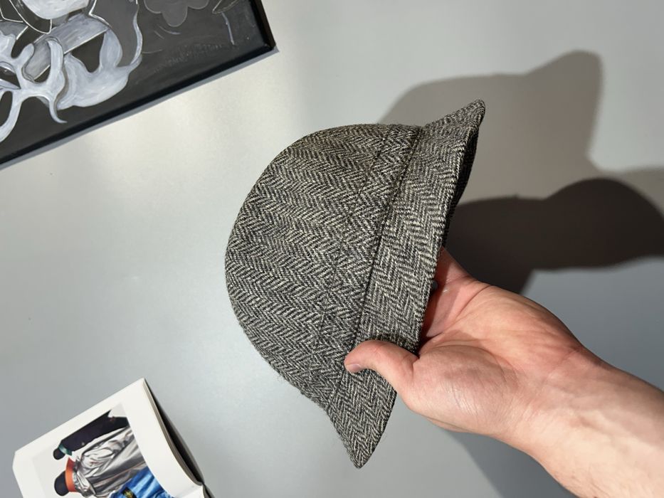Кепка панамка шляпа harris tweed твидовая