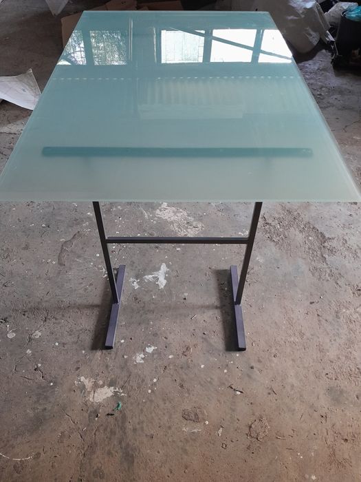 Tampo de vidro fosco